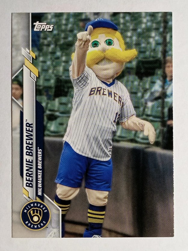 2020 Topps Opening Day Mascots #M8 Bernie Brewer