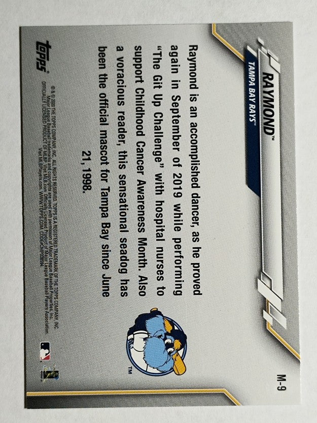 2020 Topps Opening Day Mascots #M9 Raymond