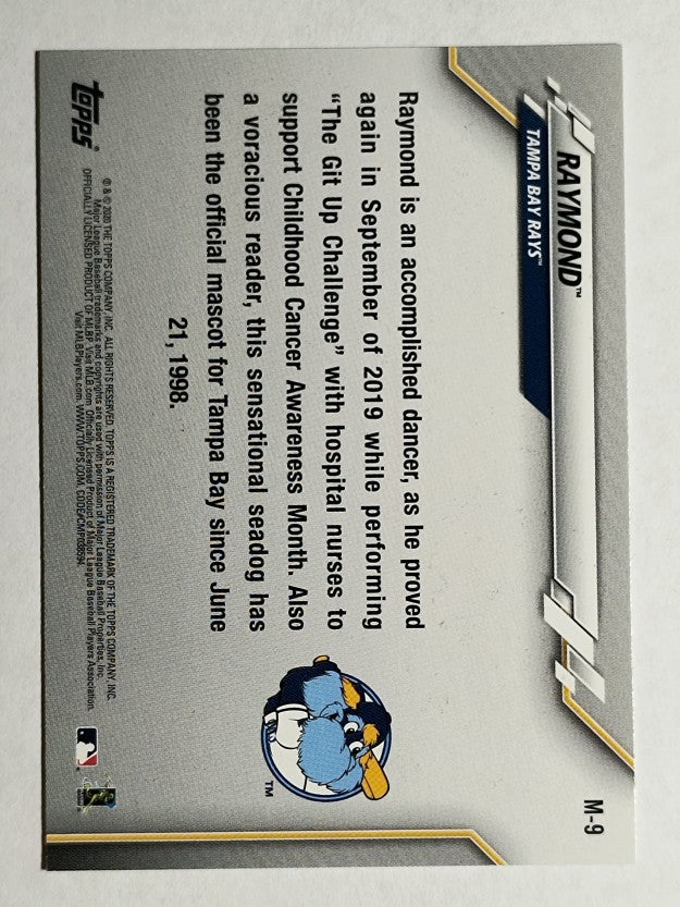 2020 Topps Opening Day Mascots #M9 Raymond