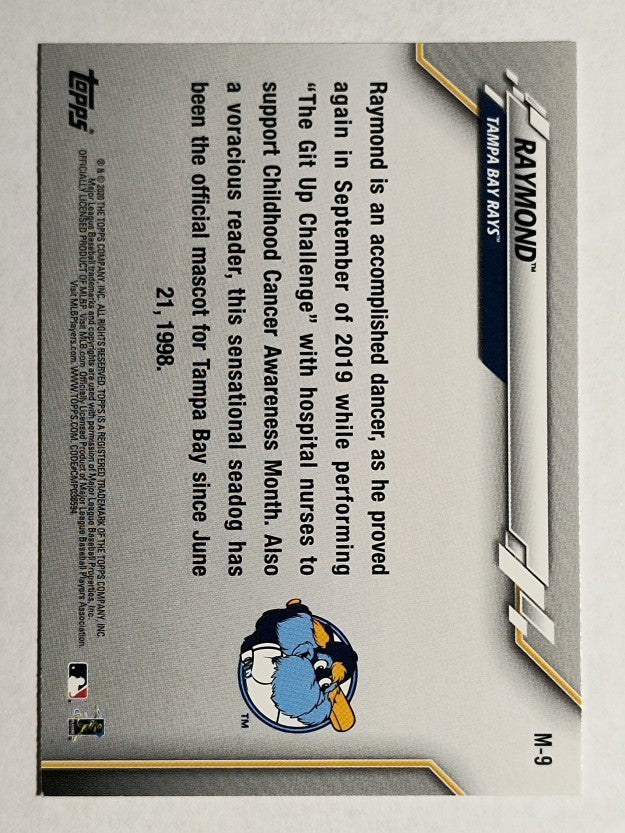 2020 Topps Opening Day Mascots #M9 Raymond