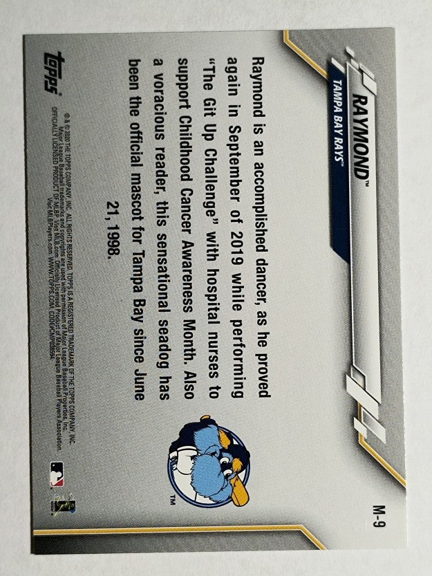 2020 Topps Opening Day Mascots #M9 Raymond