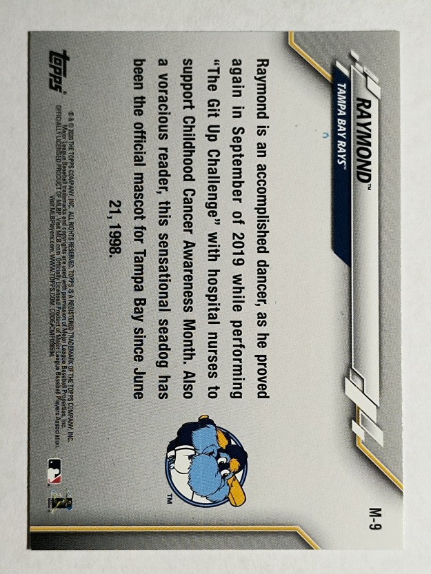 2020 Topps Opening Day Mascots #M9 Raymond