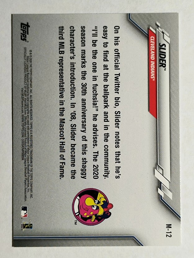 2020 Topps Opening Day Mascots #M12 Slider