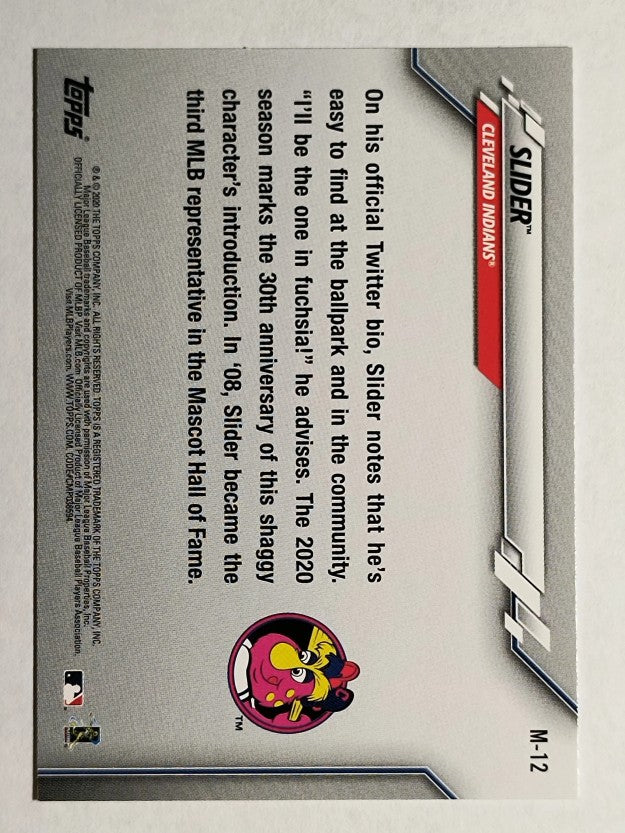 2020 Topps Opening Day Mascots #M12 Slider