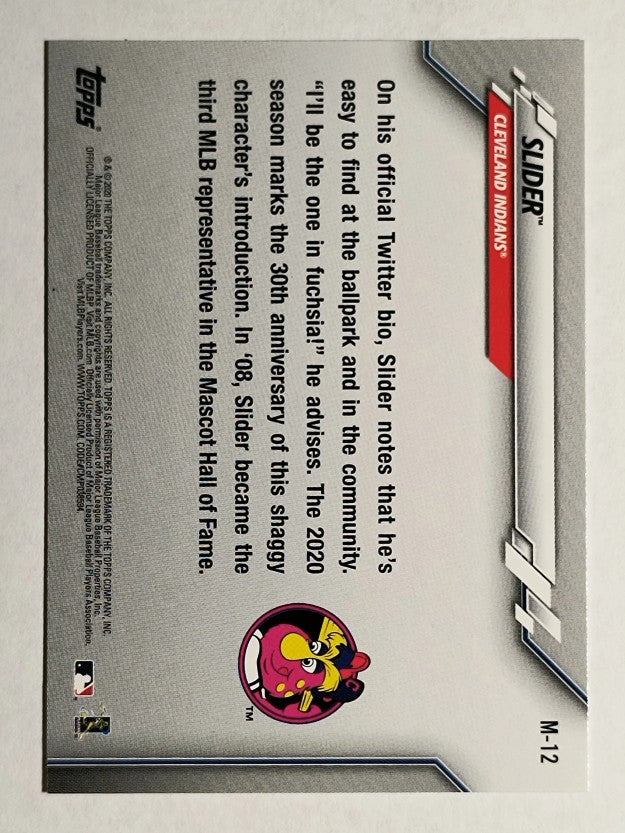 2020 Topps Opening Day Mascots #M12 Slider