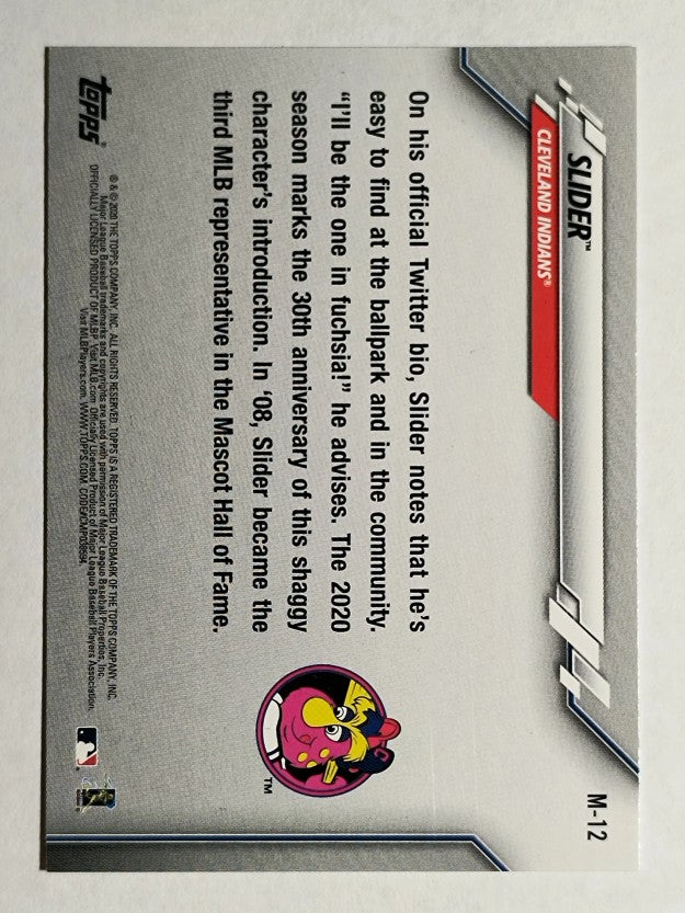 2020 Topps Opening Day Mascots #M12 Slider