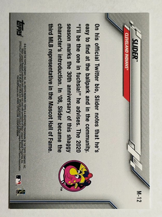 2020 Topps Opening Day Mascots #M12 Slider