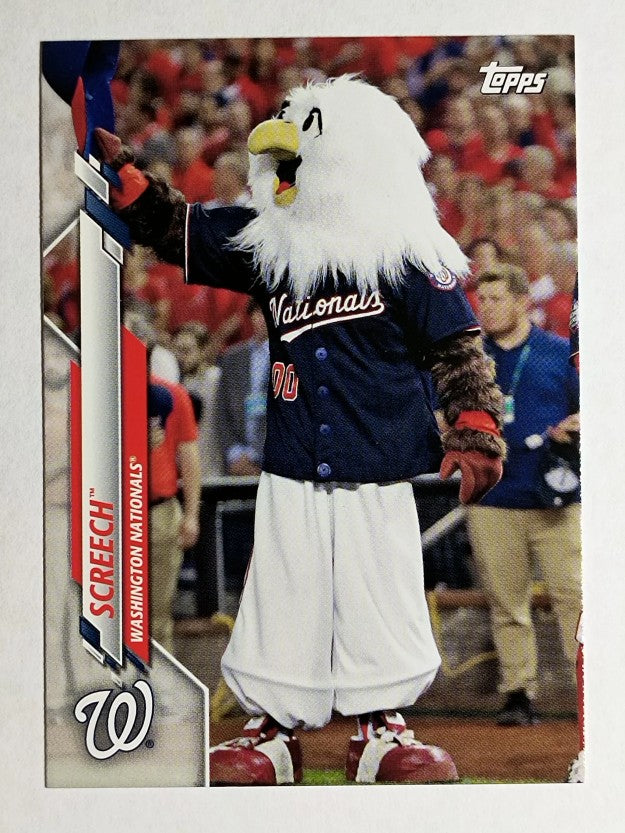 2020 Topps Opening Day Mascots #M14 Screech