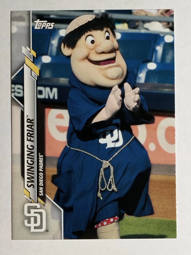 2020 Topps Opening Day Mascots #M18 Swinging Friar