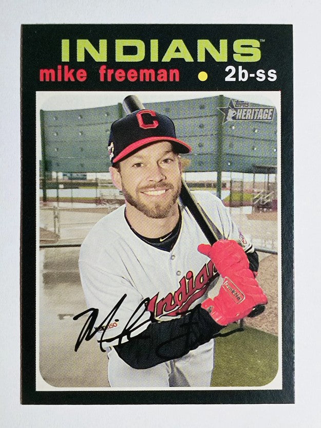 2020 Topps Heritage #235 Mike Freeman RC