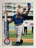 2020 Topps Opening Day Mascots #M19 Rangers Captain