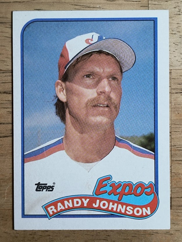 1989 Topps #647 Randy Johnson RC