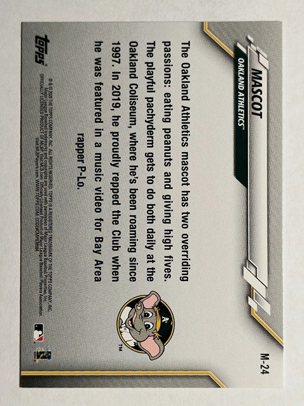 2020 Topps Opening Day Mascots #M24 Mascot