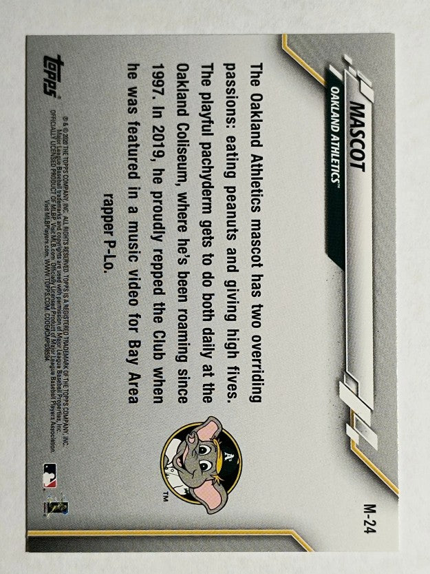 2020 Topps Opening Day Mascots #M24 Mascot
