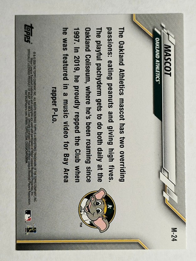 2020 Topps Opening Day Mascots #M24 Mascot
