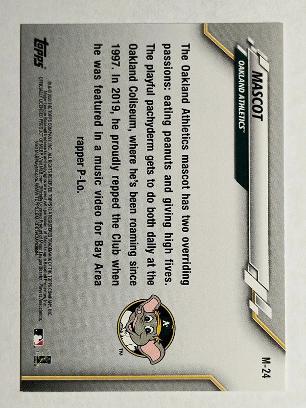 2020 Topps Opening Day Mascots #M24 Mascot