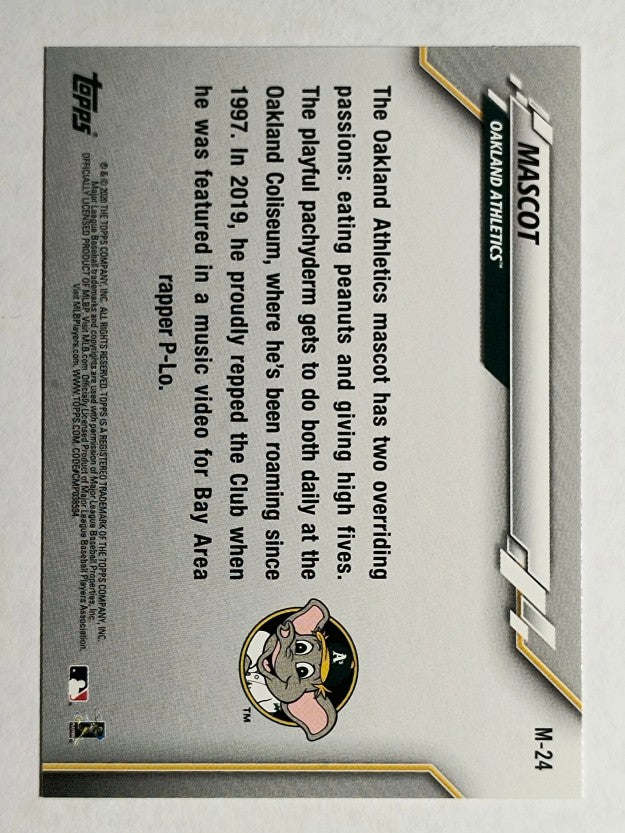 2020 Topps Opening Day Mascots #M24 Mascot