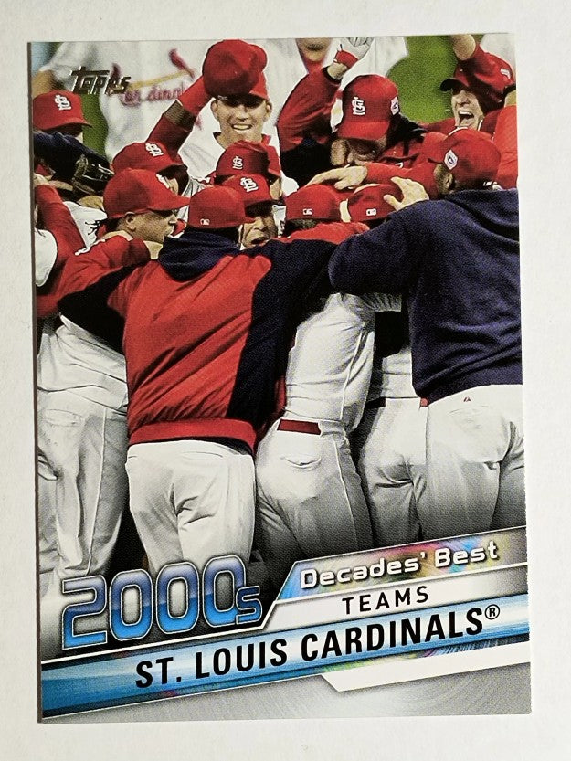 2020 Topps Update Decades' Best #DB53 St. Louis Cardinals