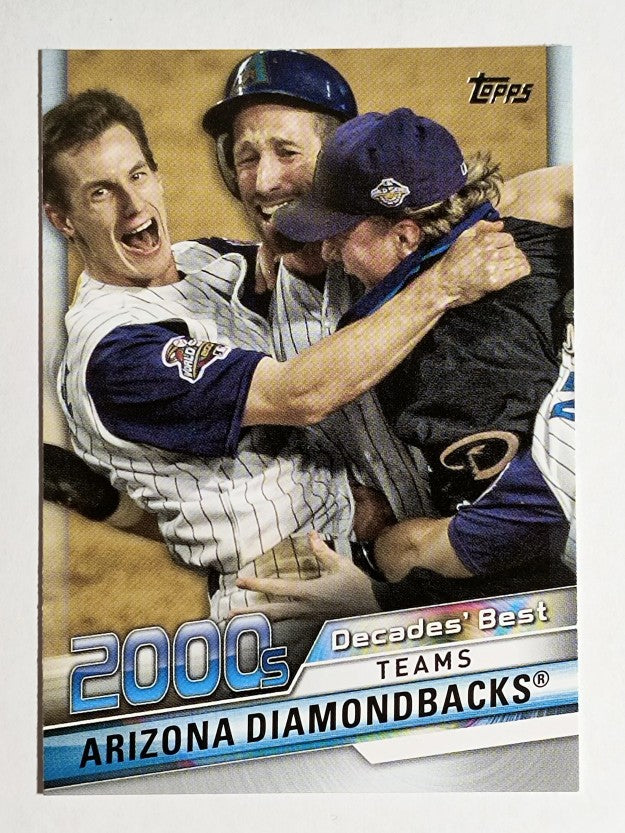 2020 Topps Update Decades' Best #DB56 Arizona Diamondbacks