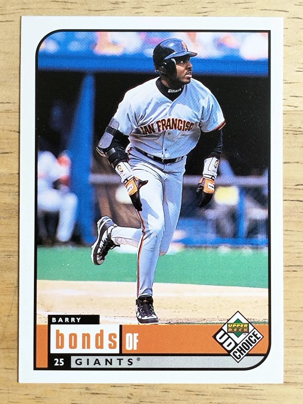 1999 UD Choice #140 Barry Bonds