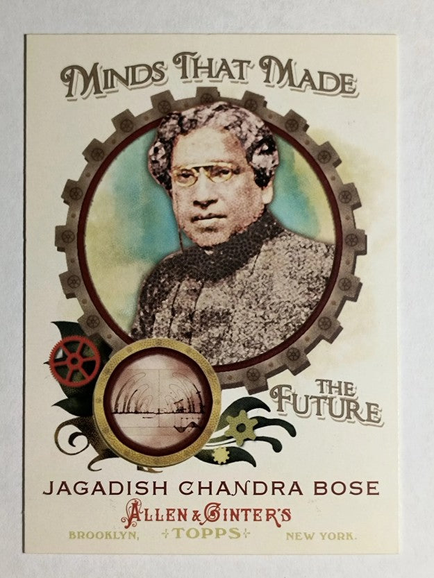 2011 Allen and Ginter Minds that Made the Future #MMF35 Jagadish Chandra Bose