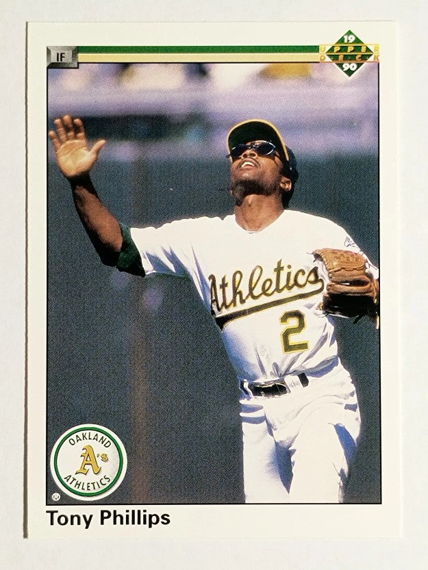1990 Upper Deck #154 Tony Phillips