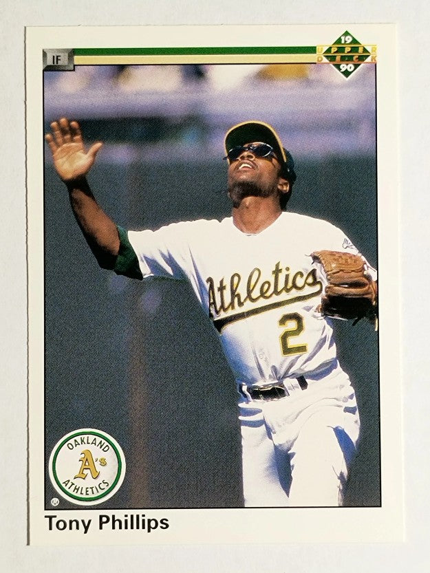 1990 Upper Deck #154 Tony Phillips