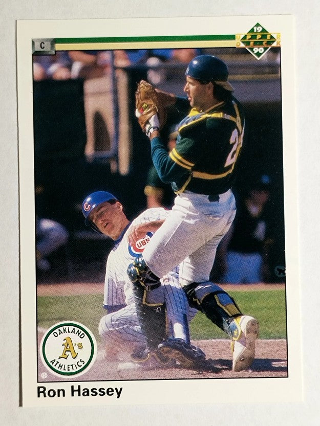 1990 Upper Deck #195 Ron Hassey