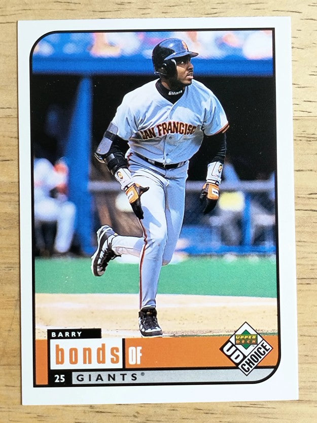 1999 UD Choice #140 Barry Bonds