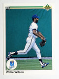 1990 Upper Deck #349 Willie Wilson