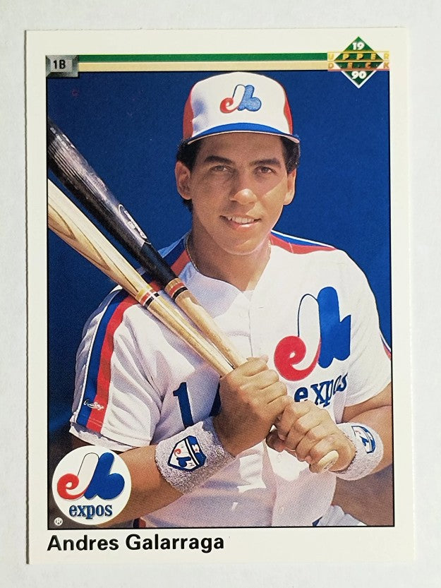 1990 Upper Deck #356 Andres Galarraga