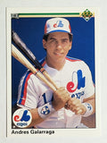 1990 Upper Deck #356 Andres Galarraga