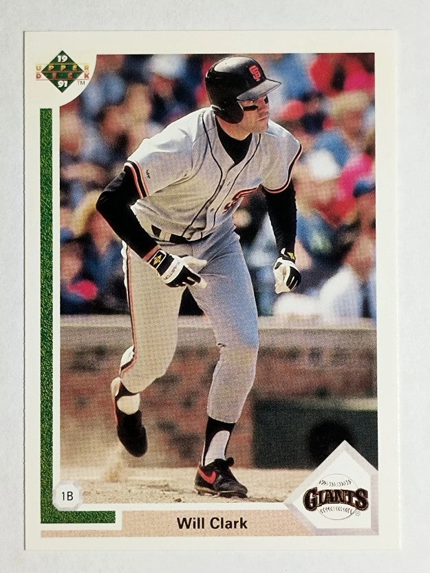 1991 Upper Deck #445 Will Clark