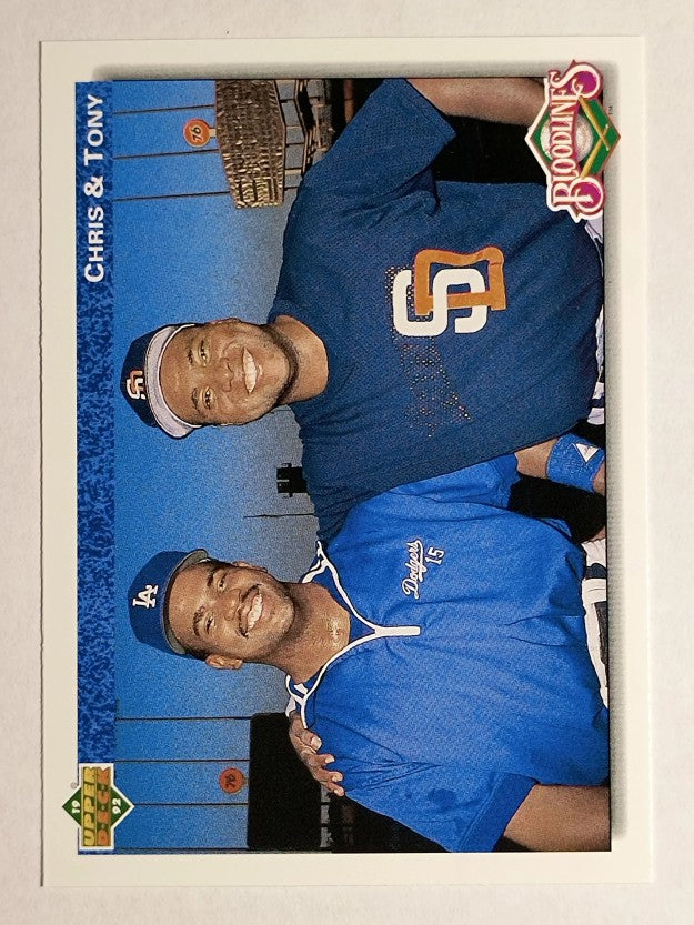 1992 Upper Deck #83 Tony/Chris Gwynn