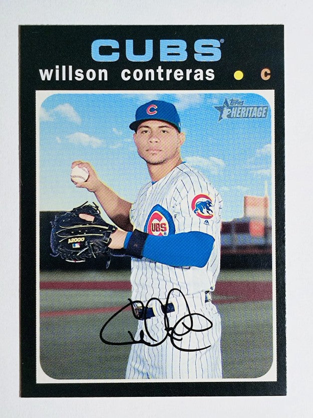 2020 Topps Heritage #241 Willson Contreras