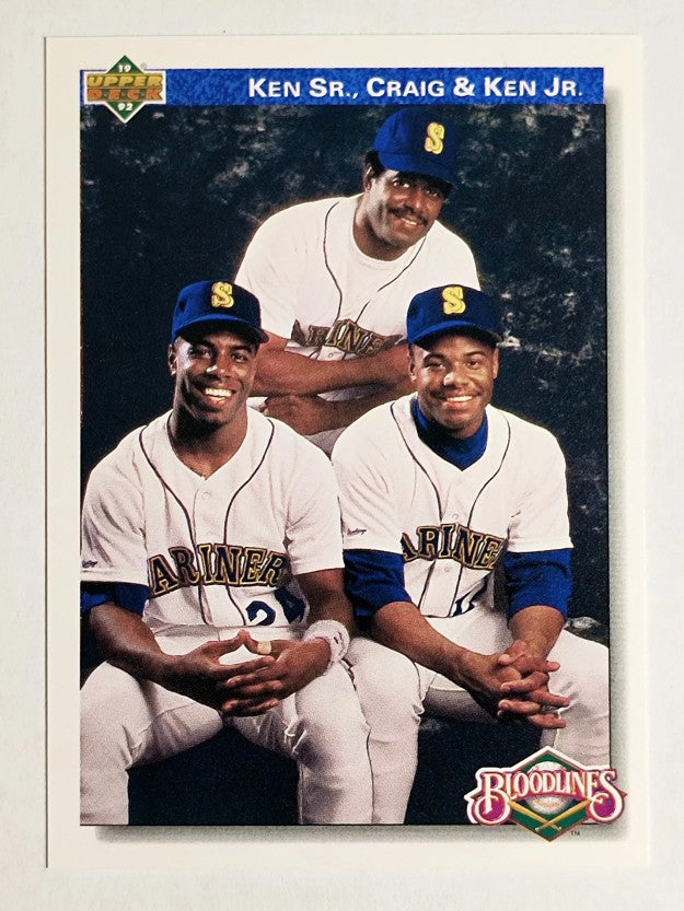 1992 Upper Deck #85 K.Griffey Jr. w/Family