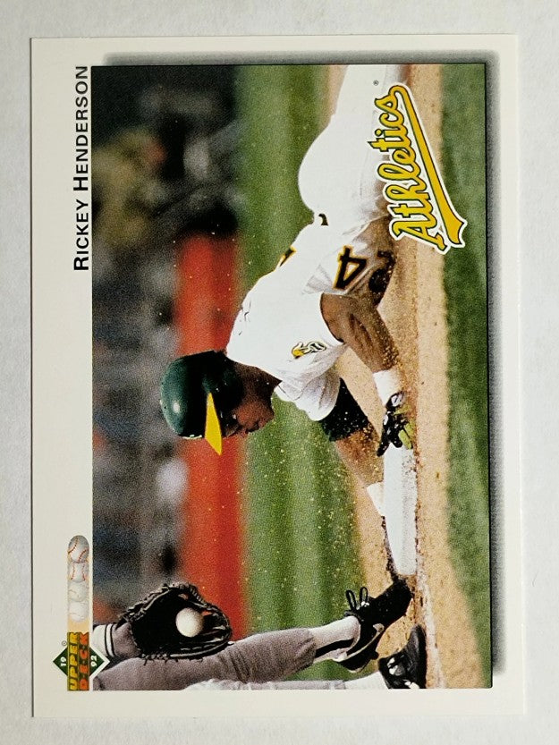1992 Upper Deck #155 Rickey Henderson