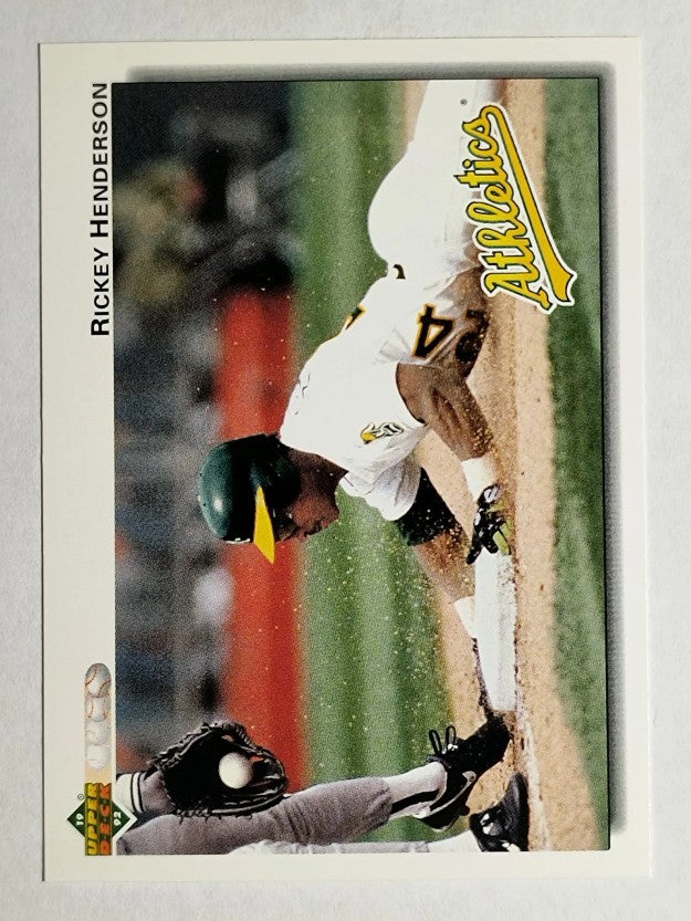 1992 Upper Deck #155 Rickey Henderson