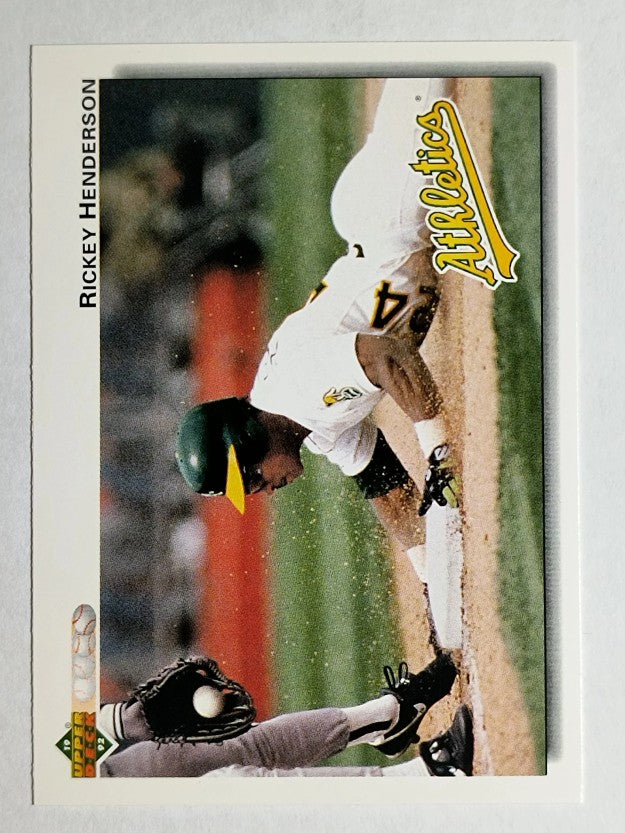 1992 Upper Deck #155 Rickey Henderson