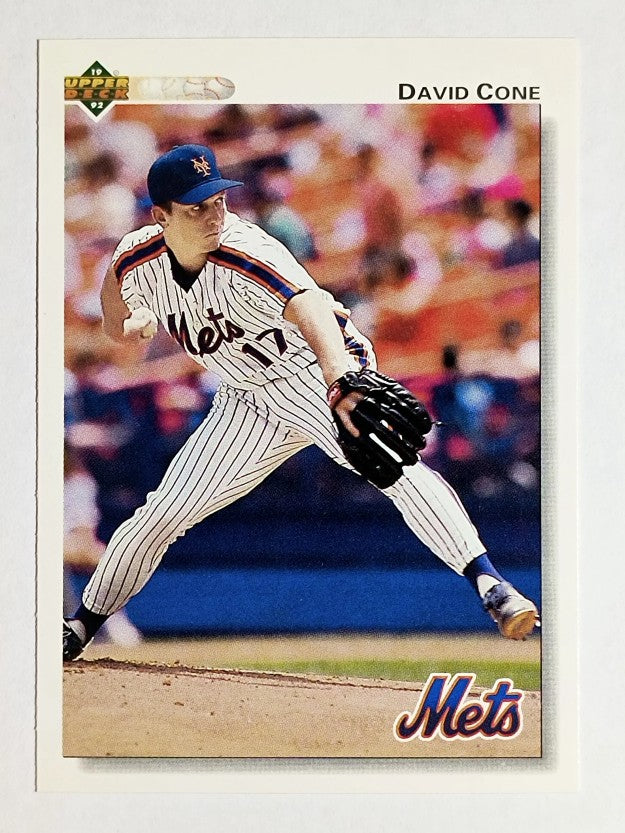 1992 Upper Deck #364 David Cone