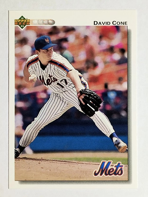 1992 Upper Deck #364 David Cone