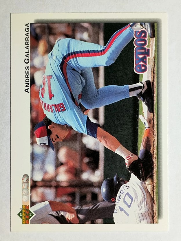 1992 Upper Deck #474 Andres Galarraga