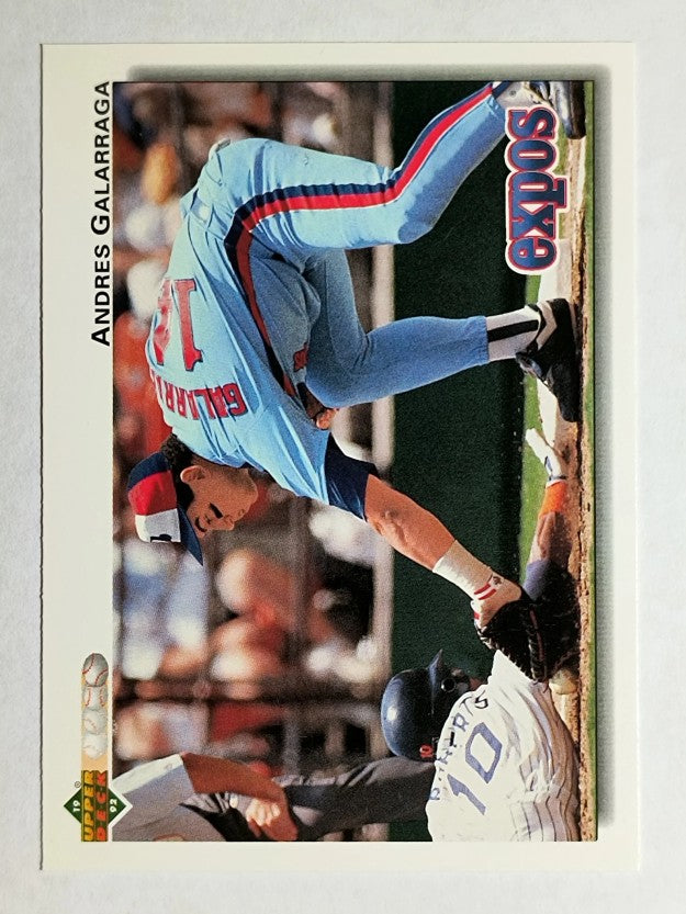 1992 Upper Deck #474 Andres Galarraga