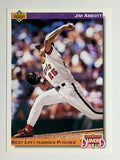 1992 Upper Deck #642 Jim Abbott DS