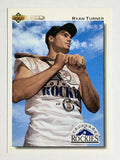 1992 Upper Deck #710 Ryan Turner RC