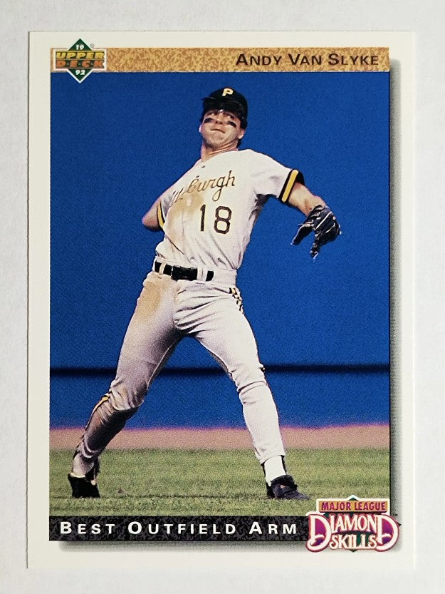 1992 Upper Deck #715 Andy Van Slyke DS