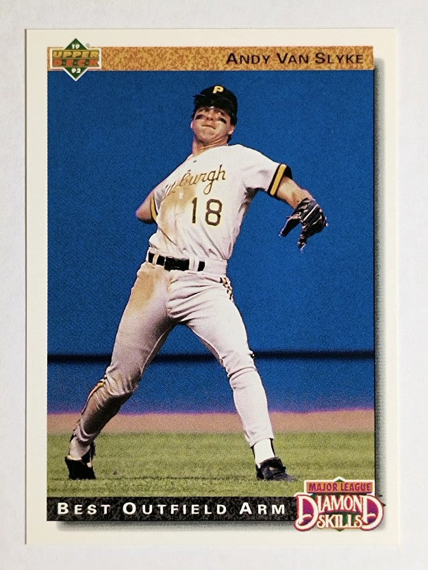1992 Upper Deck #715 Andy Van Slyke DS