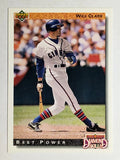 1992 Upper Deck #718 Will Clark DS