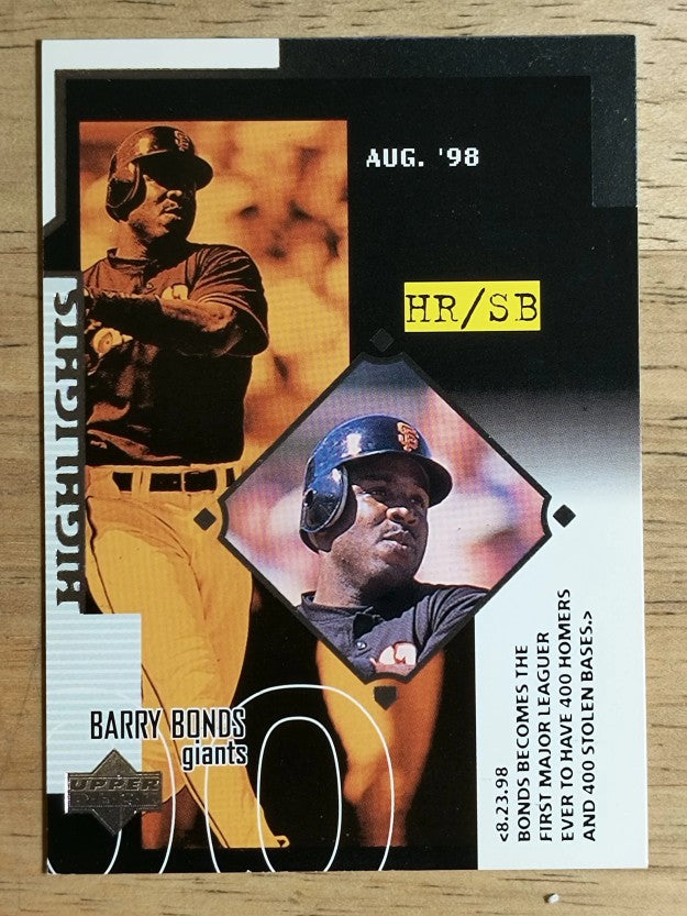 1999 Upper Deck #531 Barry Bonds SH CL