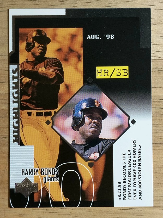 1999 Upper Deck #531 Barry Bonds SH CL